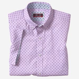 Johnston&Murphy Pink Button Down